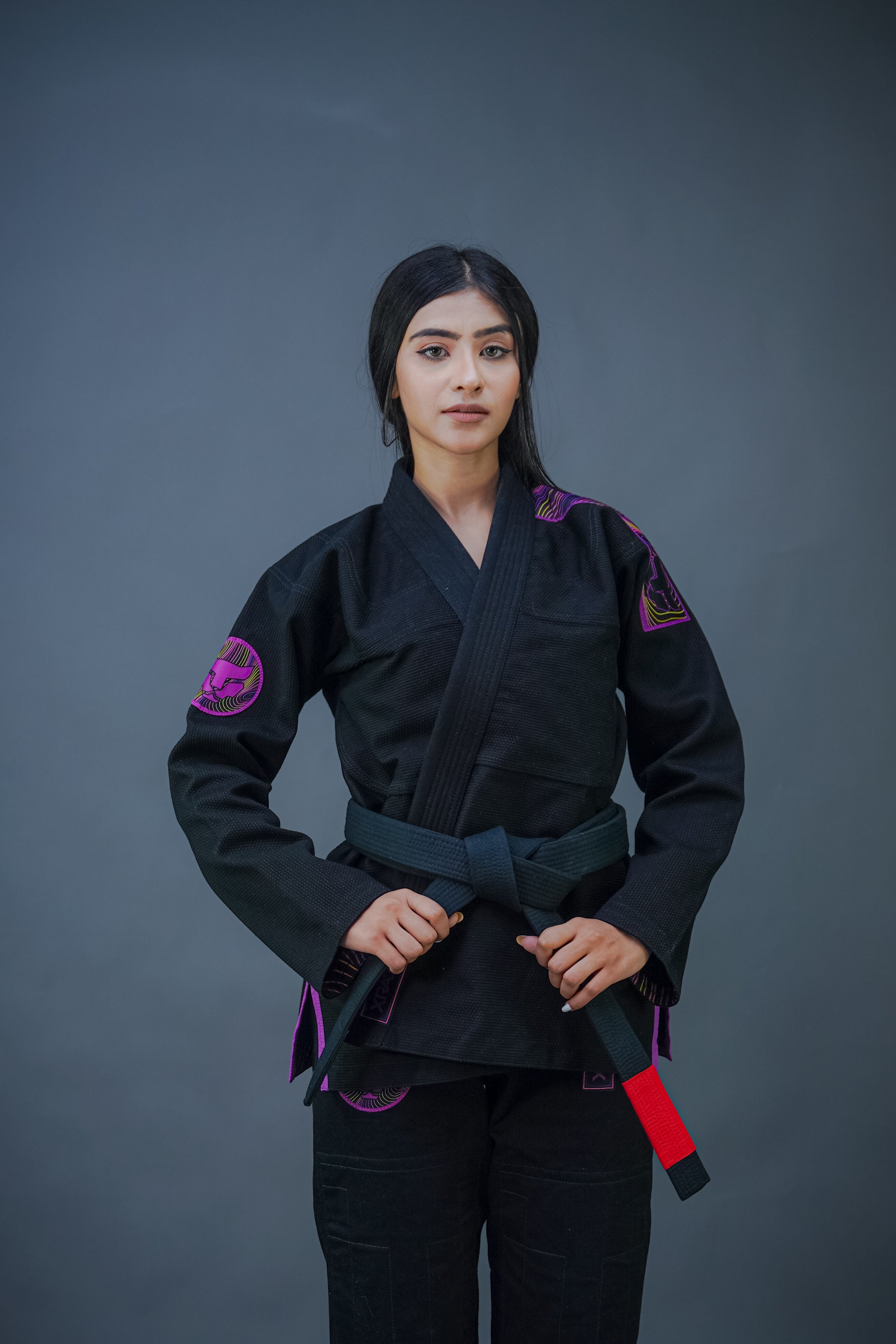 XRage Sports – Premium Women’s Jiu-Jitsu Gi (Black Edition)